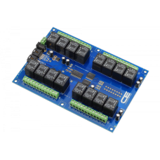 16-Channel General Purpose SPDT Relay Controller with I2C Interface